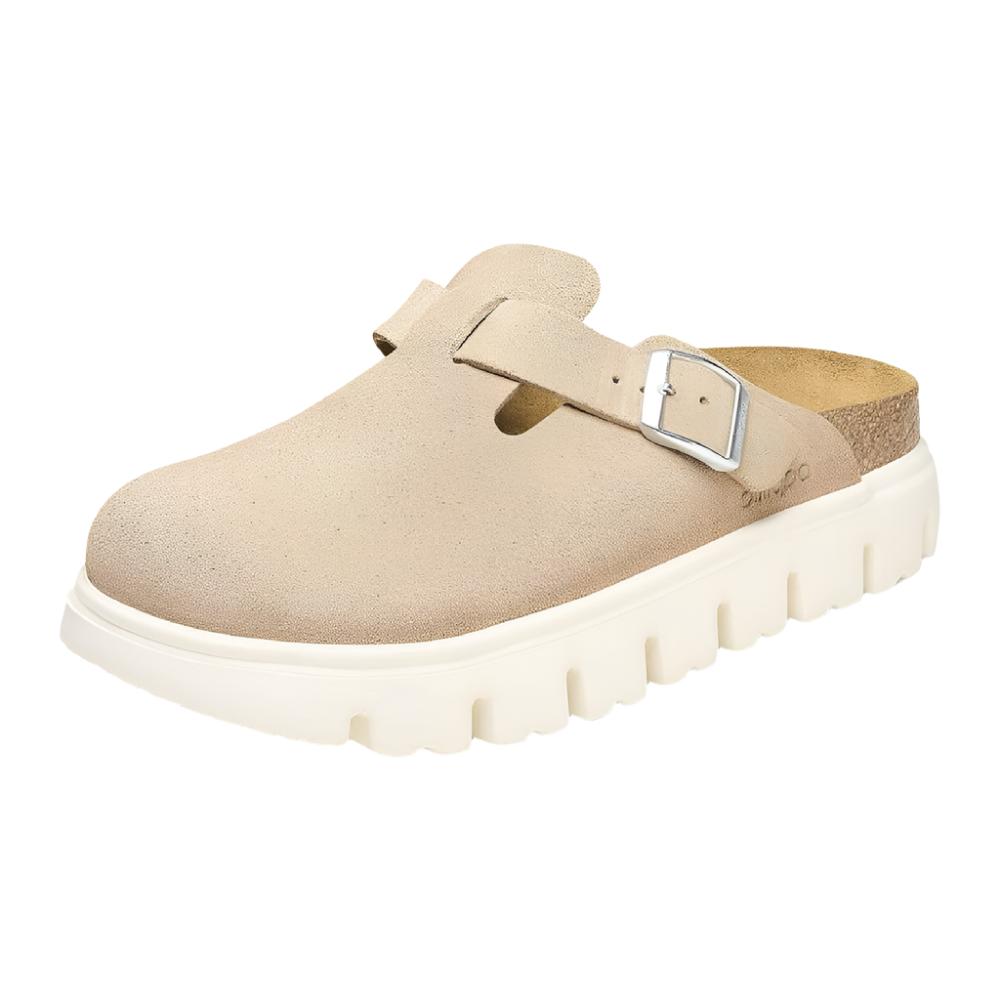 Birkenstock Boston Suede Leather Chunky - Warm Sand WOMEN - Footwear - Sandals Birkenstock   