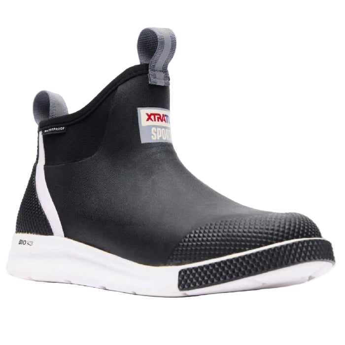 XTRATUF Black Men's Ankle Deck Boot Sport MEN - Footwear - Boots XTRATUF