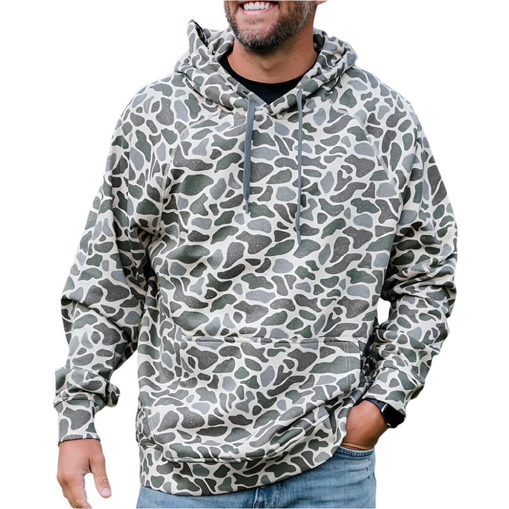 Burlebo Classic Deer Camo Fleece Hoodie MEN - Clothing - Pullovers & Hoodies Burlebo   