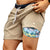 Burlebo 5.5" Athletic Short - Heather Khaki