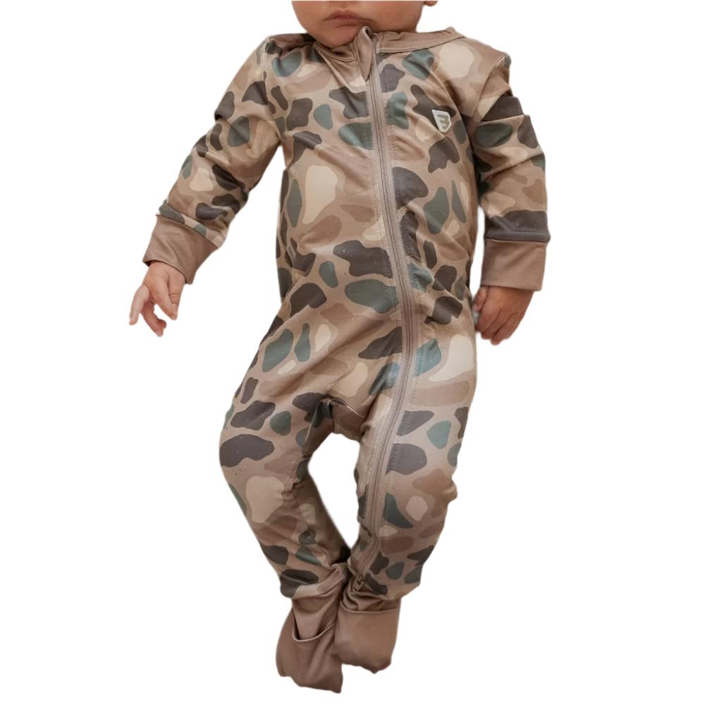 Burlebo Baby Pintail Camo Zip Up KIDS - Baby - Baby Boy Clothing Burlebo   