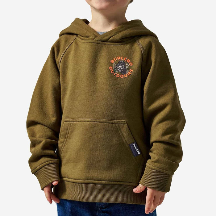 Burlebo Boy's Duck Down Fleece Hoodie