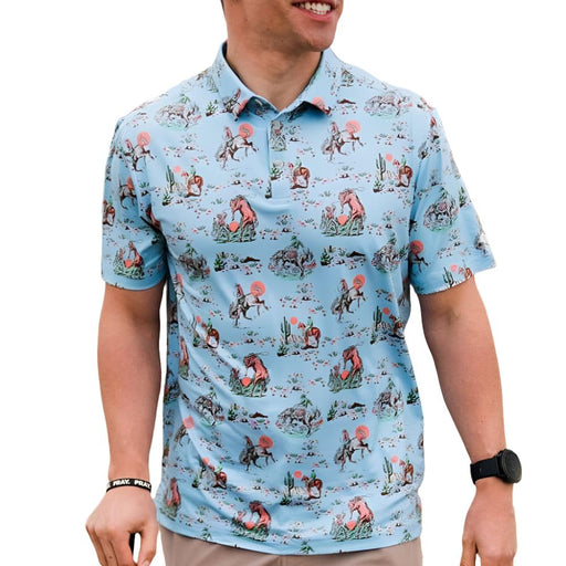 Burlebo Cowboy Up Performance Polo MEN - Clothing - Shirts - Short Sleeve Burlebo