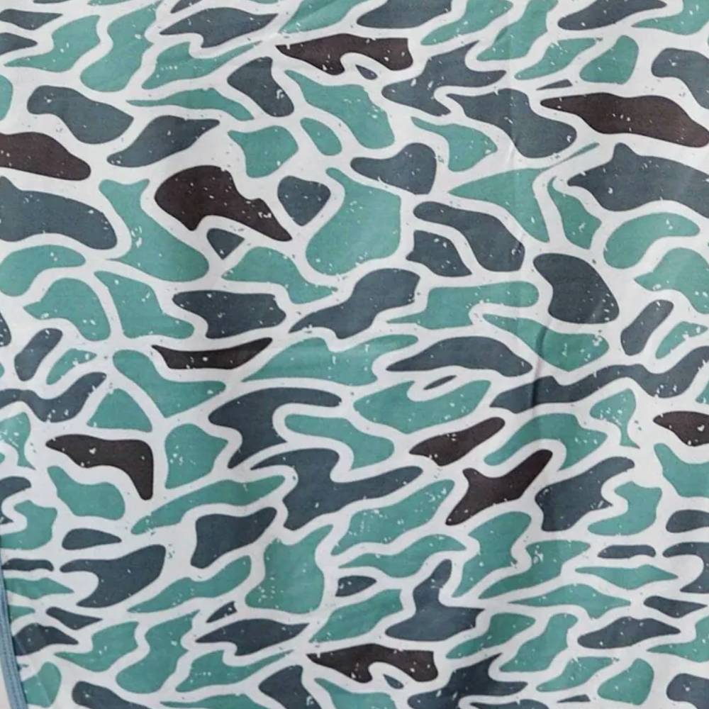 Burlebo Retro Duck Camo Swaddle Blanket KIDS - Baby - Baby Accessories Burlebo   