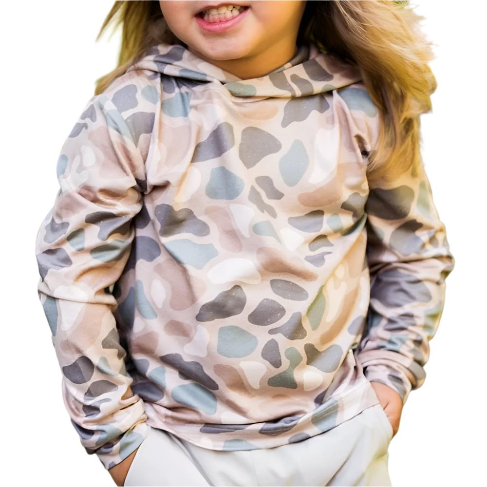 Burlebo Boy's Pintail Camo Performance Hoodie KIDS - Boys - Clothing - Sweatshirts & Hoodies Burlebo   