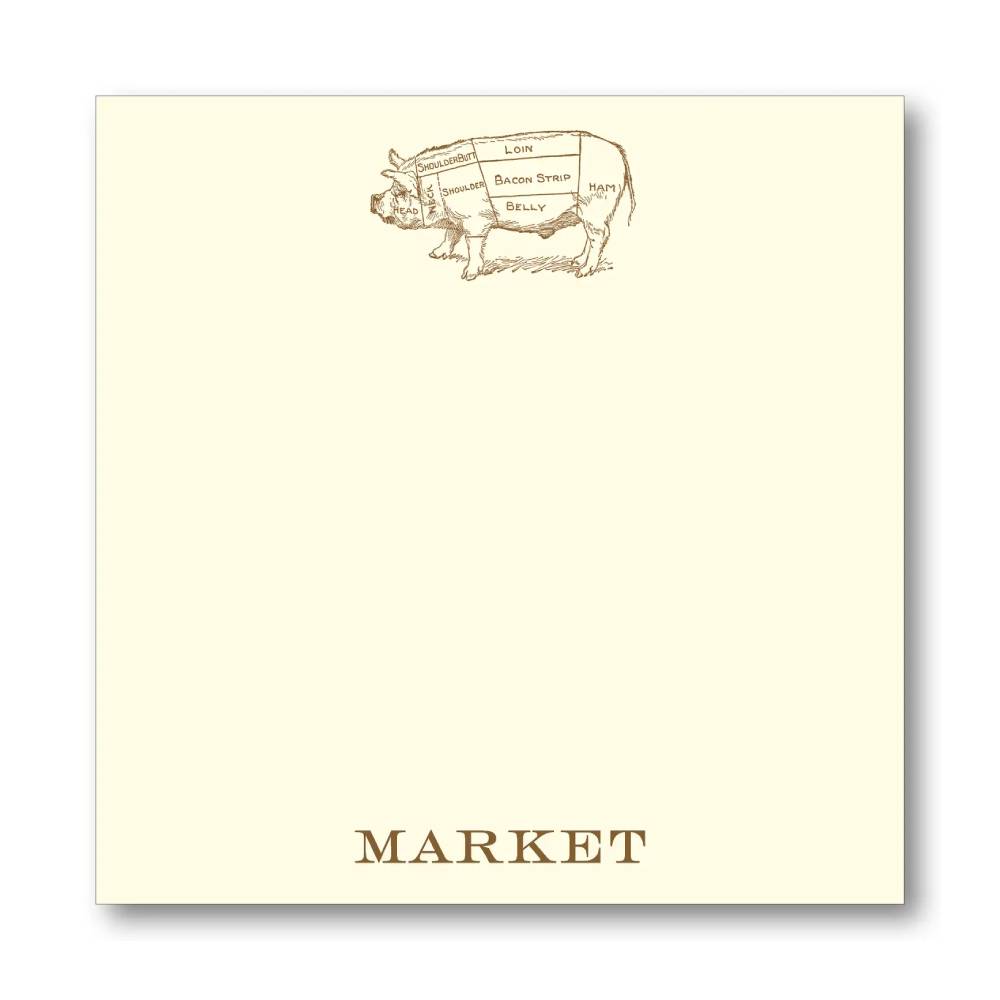 Butcher's Pig Notepad - FINAL SALE — Teskeys