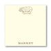 Butcher's Pig Notepad - FINAL SALE HOME & GIFTS - Gifts Maison de Papier