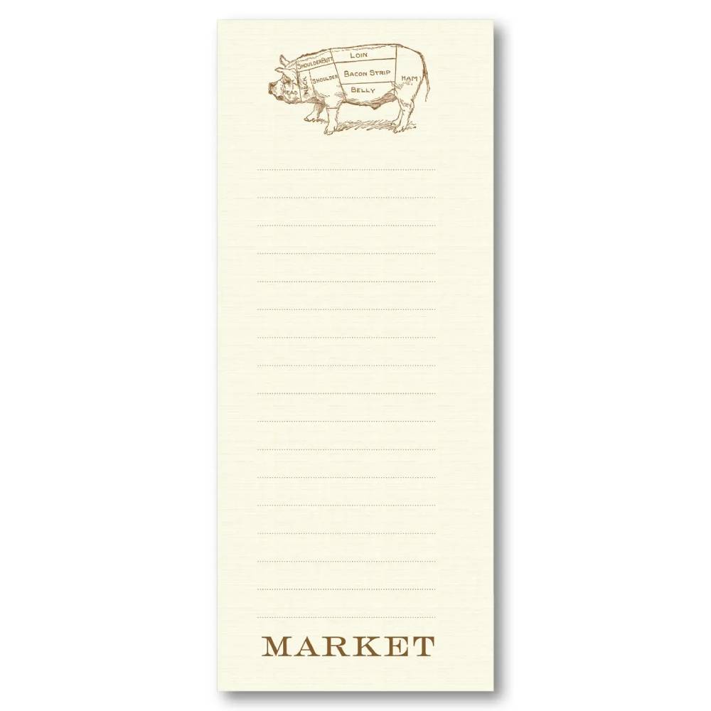 Butcher's Pig Notepad HOME & GIFTS - Gifts Maison de Papier   