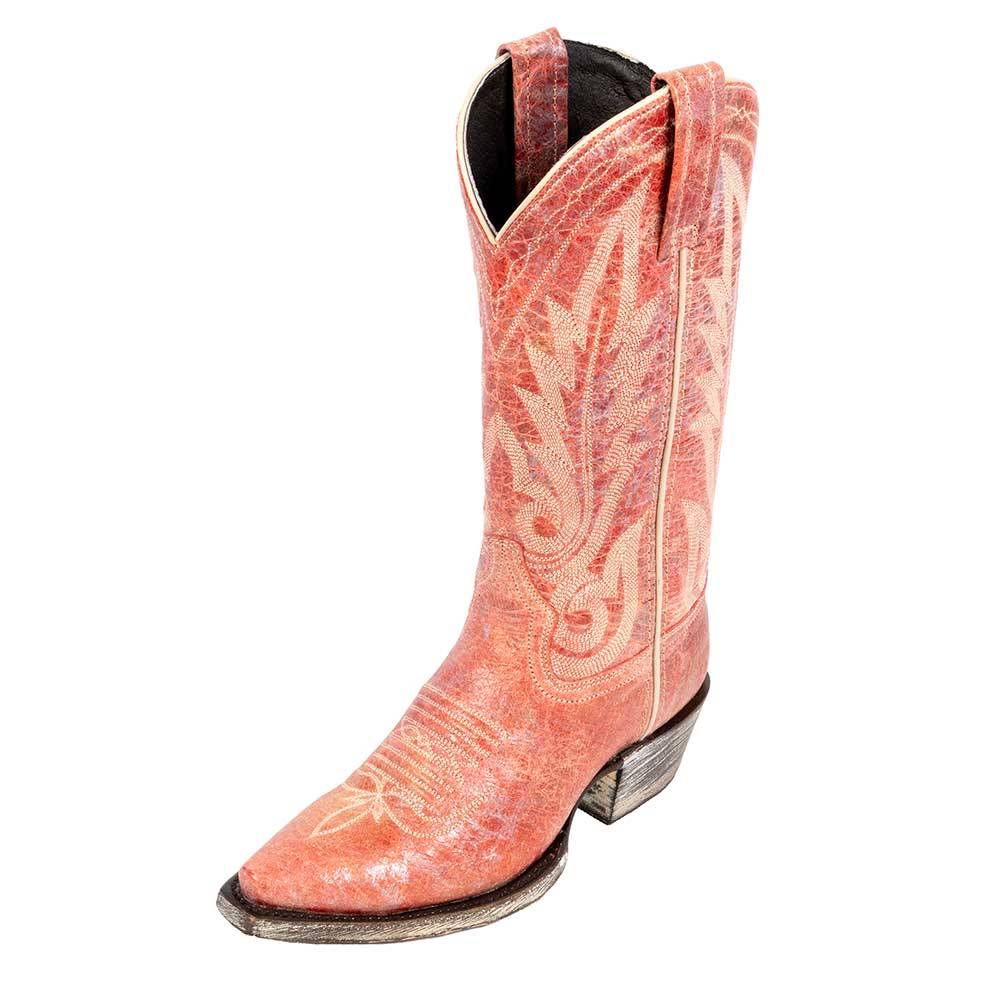 Caborca Silver Carter Rojo Plata Boot WOMEN - Footwear - Boots - Western Boots Liberty Black Boot Co.