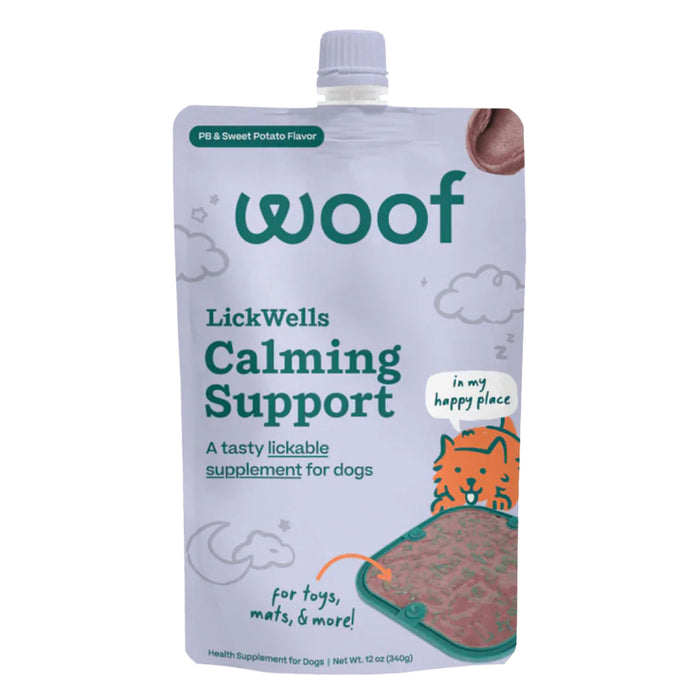 Woof Lickwell Calming Support Pets - Toys & Treats Woof