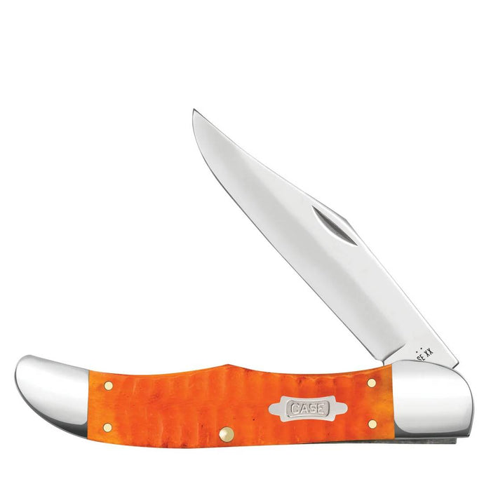 Case Gator Jig Persimmon Orange Bone CS Folding Hunter