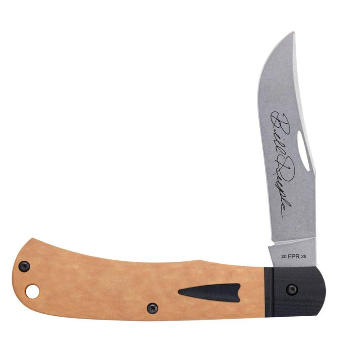 Case Crossroad Maple Valley Richlite w/Black G-10 XR Texas Trapper