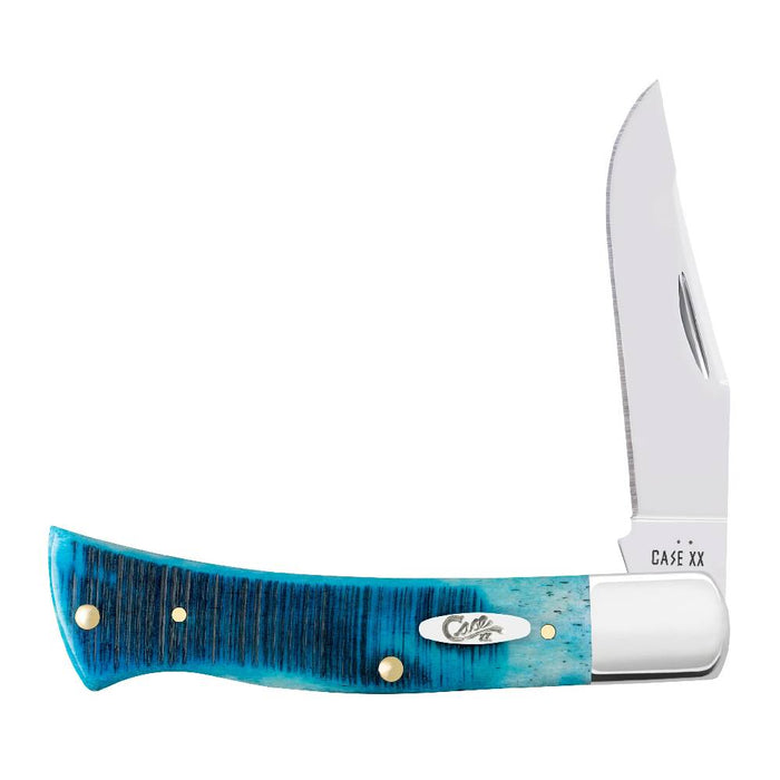Case Caribbean Blue Bone - Sawcut Jig Axe Handle