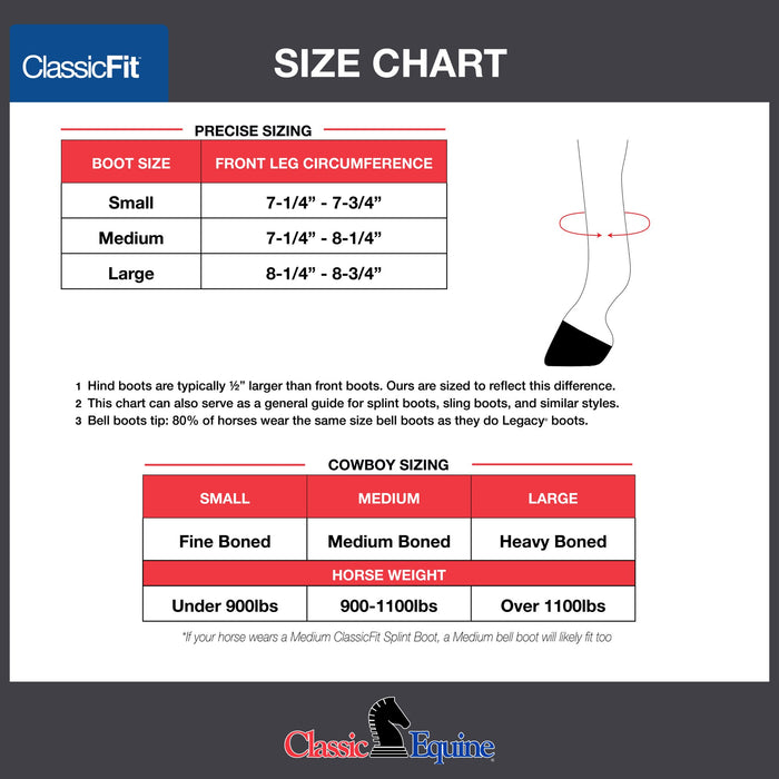 Classic Equine ClassicFit Boots - Front