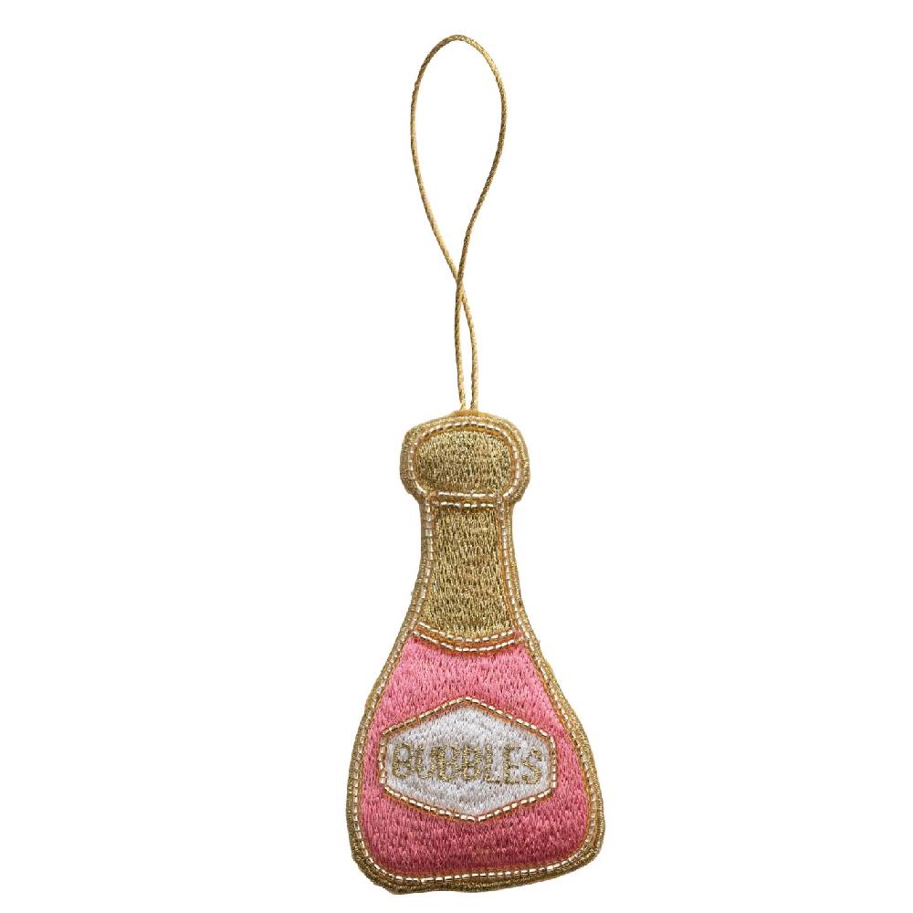 Champagne Bottle Ornament HOME & GIFTS - Home Decor - Seasonal Decor Creative Co-Op   