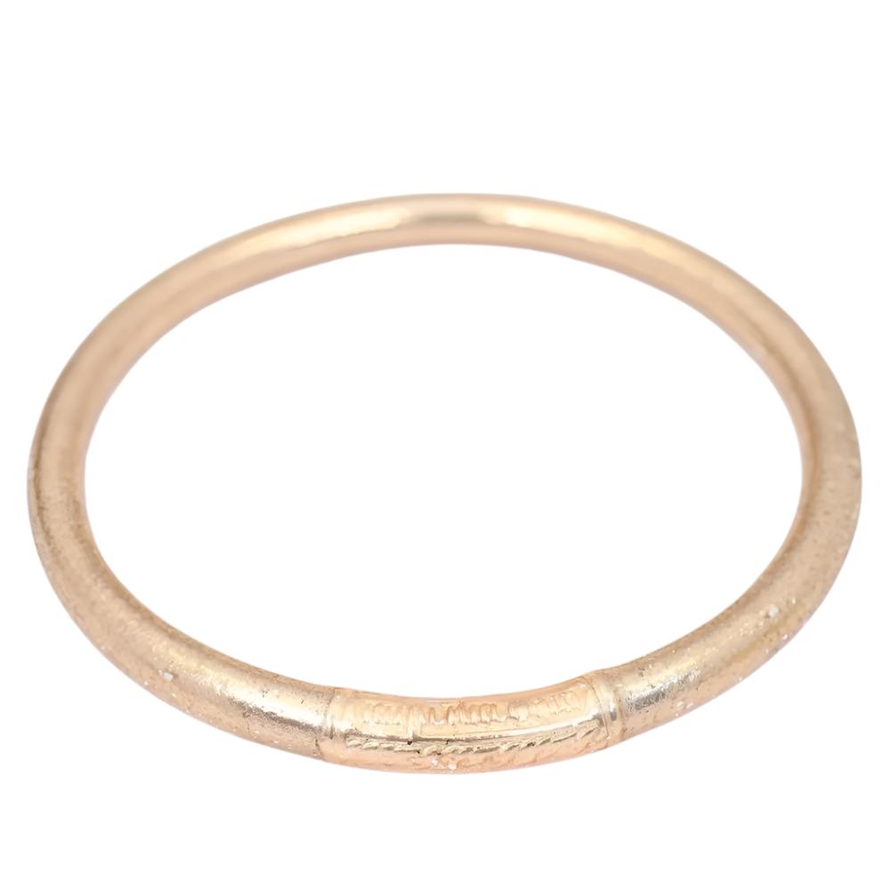 Thai Buddhist Bangle Bracelet - Champagne