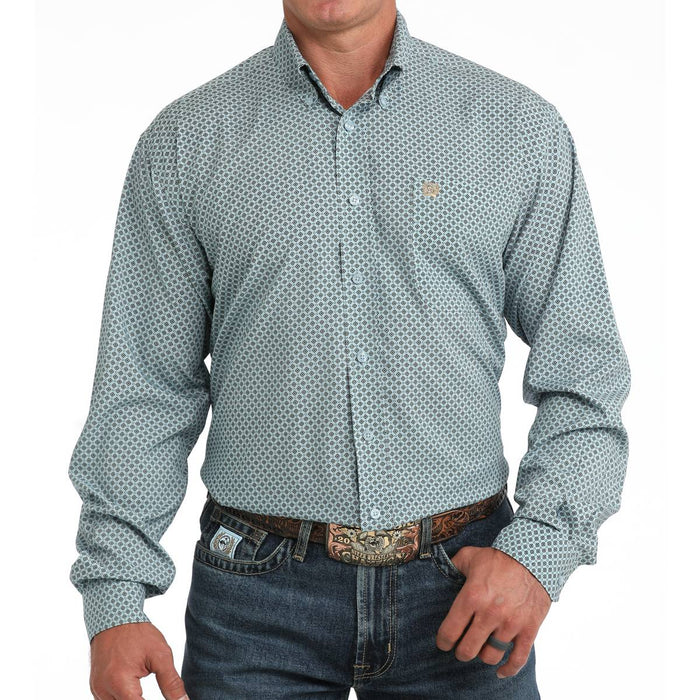 Cinch Men's Arenaflex Geo Print Button Shirt MEN - Clothing - Shirts - Long Sleeve Cinch