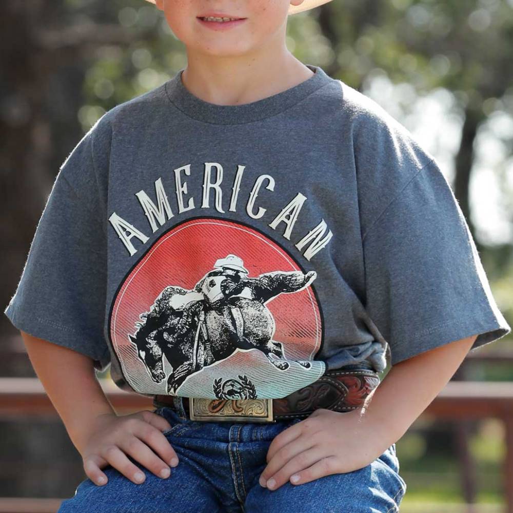 Cinch Boy's American Rodeo Tee