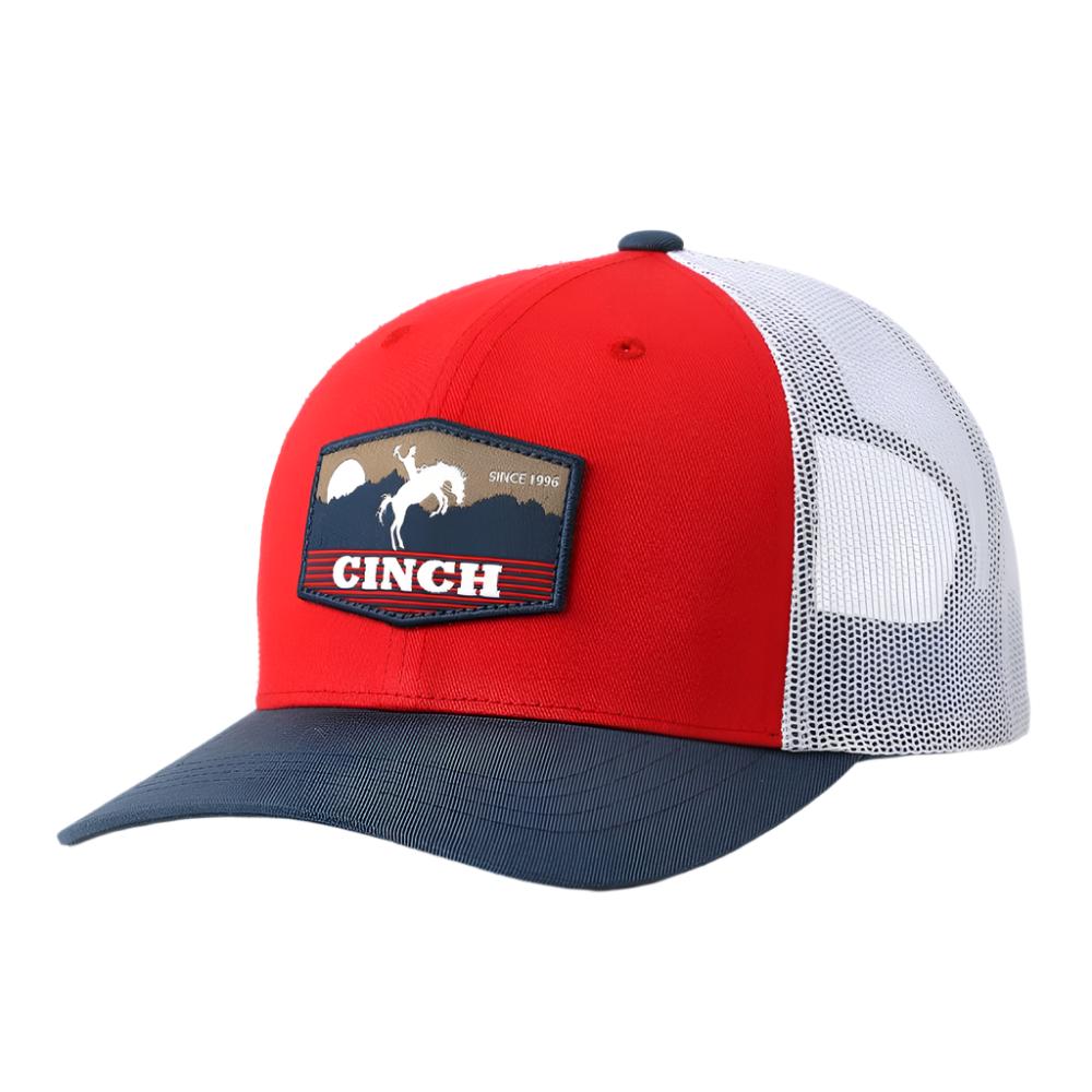 Cinch Bronco Flexfit Trucker Cap HATS - BASEBALL CAPS Cinch   