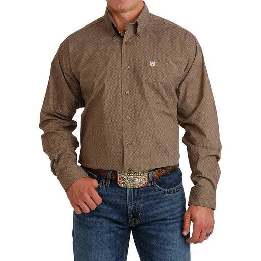 Cinch Men's Geo Print Button Shirt MEN - Clothing - Shirts - Long Sleeve Cinch