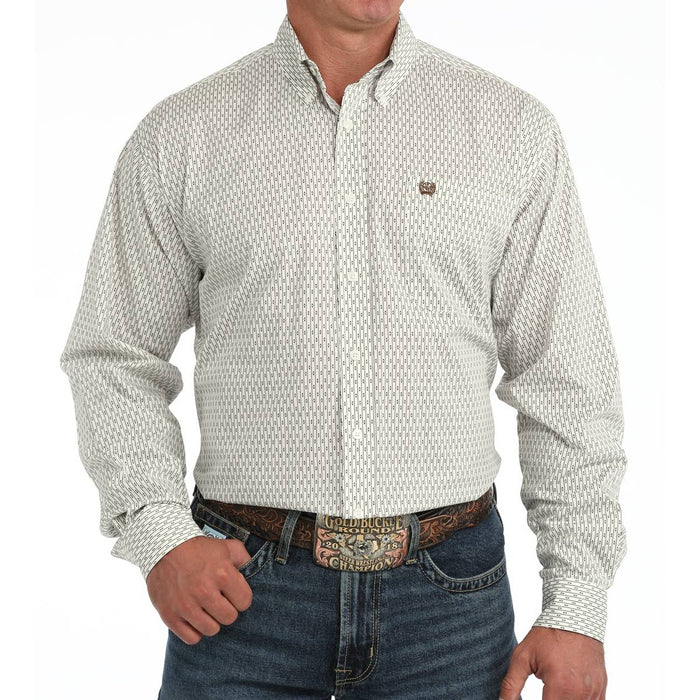 Cinch Men's Geo Stripe Button Shirt MEN - Clothing - Shirts - Long Sleeve Cinch