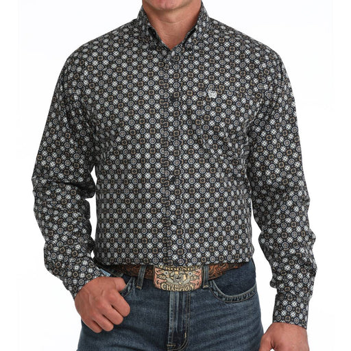 Cinch Men's Medallion Button Shirt MEN - Clothing - Shirts - Long Sleeve Cinch