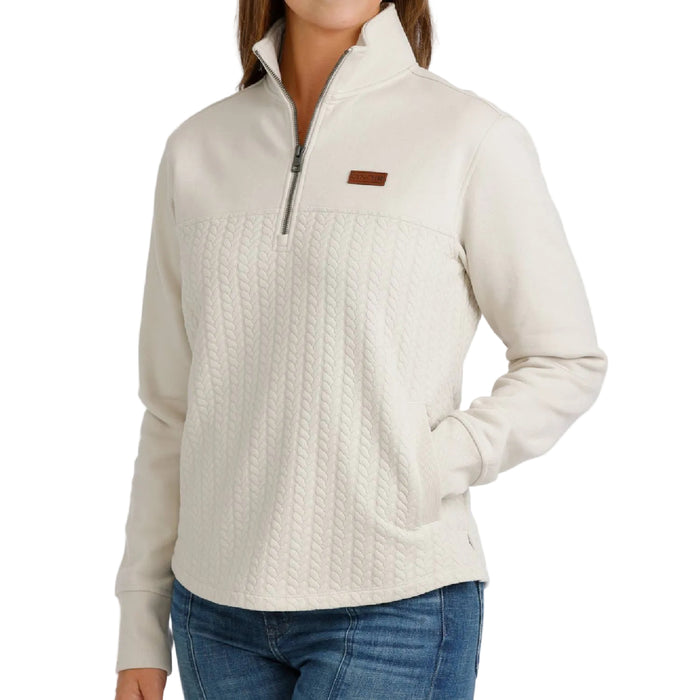 Cinch Women's Patterned 1/4 Zip Pullover WOMEN - Clothing - Pullovers & Hoodies Cinch