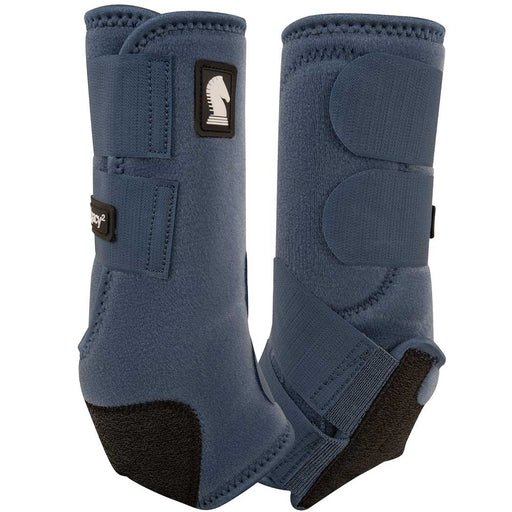 Classic Equine - Legacy2 Boots - Hind Tack - Leg Protection Classic Equine Dark Denim S 