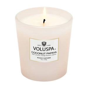 Coconut Papaya Classic Candle HOME & GIFTS - Home Decor - Candles + Diffusers Voluspa   