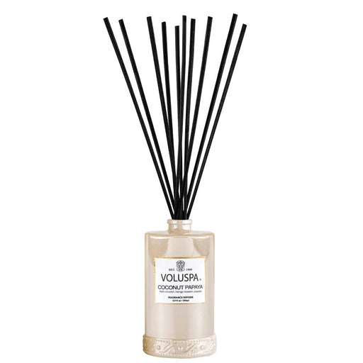 Voluspa Coconut Papaya Reed Diffuser HOME & GIFTS - Home Decor - Candles + Diffusers Voluspa   