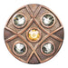 Copper Plated Crystal Concho Tack - Conchos & Hardware MISC   
