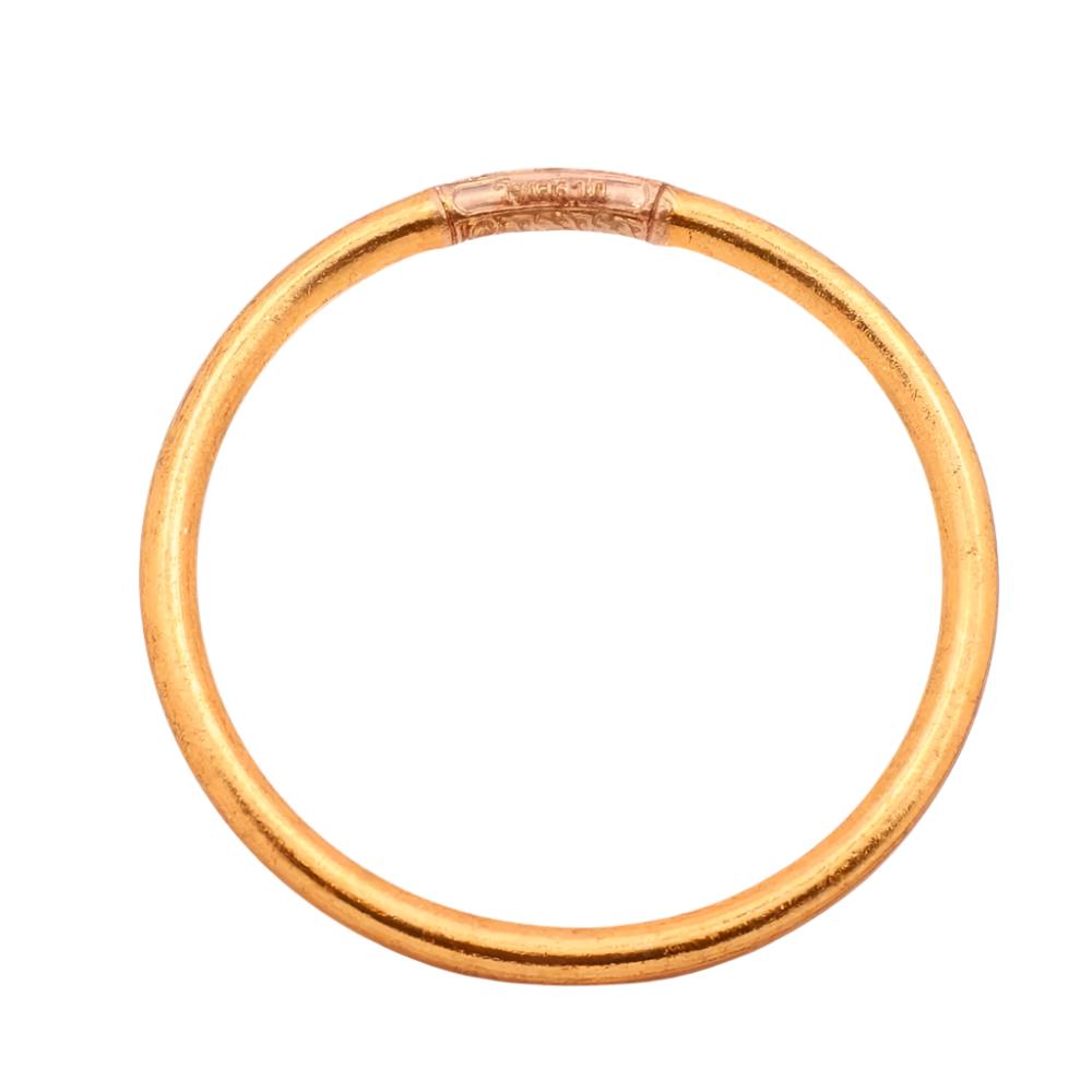 Thai Buddhist Bangle Bracelet - Copper