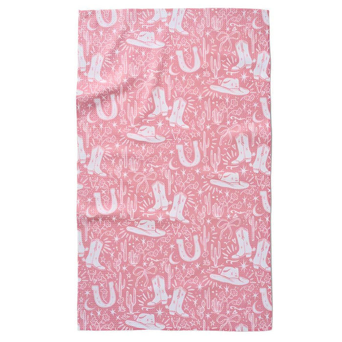 Geometry "Cowgirl Chic" Tea Towel HOME & GIFTS - Tabletop + Kitchen - Kitchen Decor Geometry