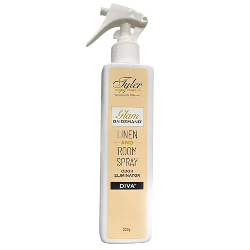 Tyler Candle Co. Glam On Demand 227g Linen & Room Spray - Diva HOME & GIFTS - Air Fresheners Tyler Candle Company   