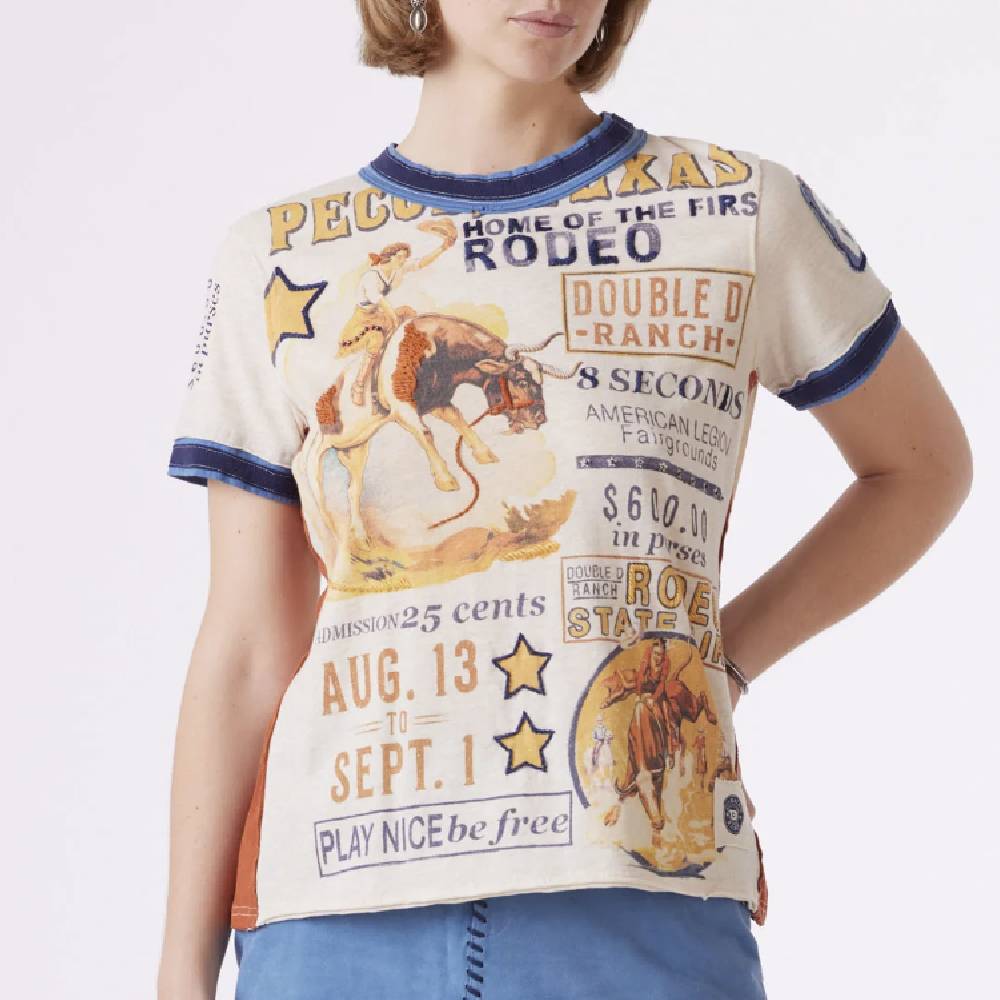 Double D Ranch Rodeo Broadsides Tee WOMEN - Clothing - Tops - Short Sleeved Double D Ranchwear, Inc.   