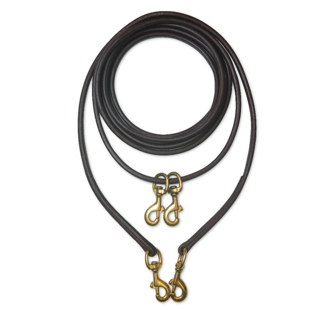 Professional's Choice Ranch Heavy Oil Round Draw Rein Tack - Reins Professional's Choice   