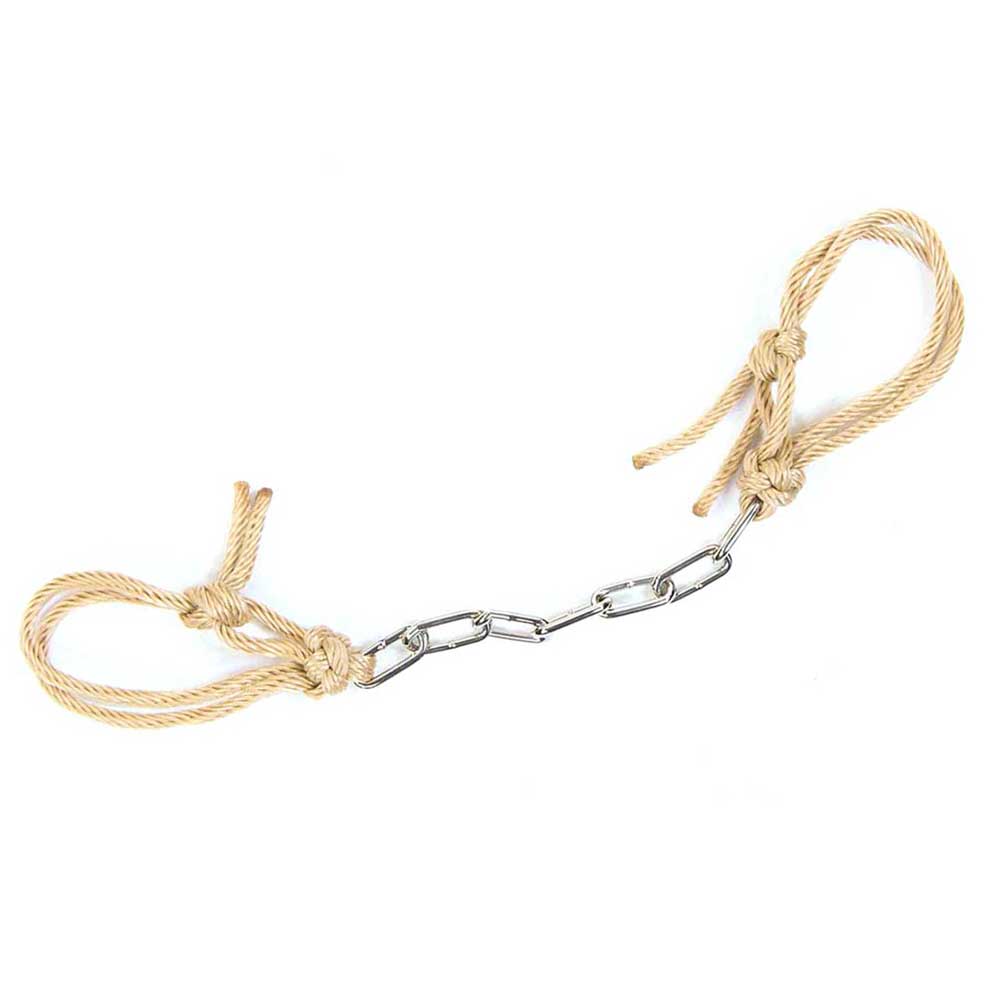 Metalab Curb Chain With Tie Straps Tack - Bits Metalab