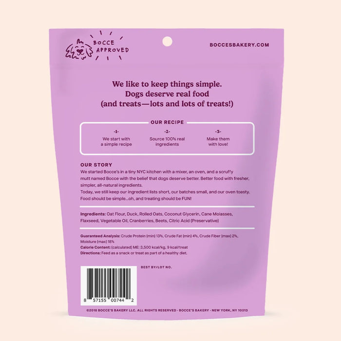 Duck Recipe Soft & Chewy Treats Pets - Toys & Treats Bocce Bakery