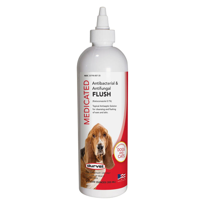 Durvet Medicated Antibacterial & Antifungal Flush First Aid & Medical - Topicals Durvet