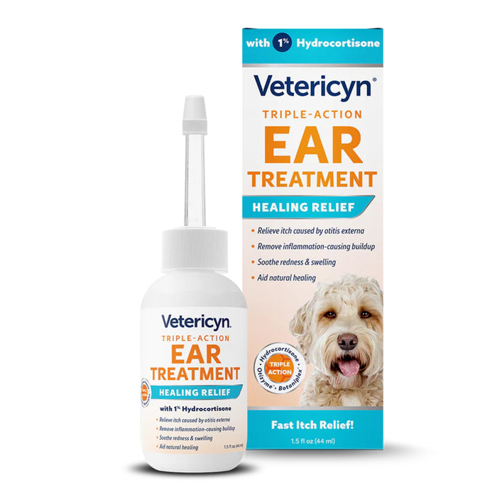 Vetericyn Triple Action Ear Treatment First Aid & Medical - Topicals Vetericyn