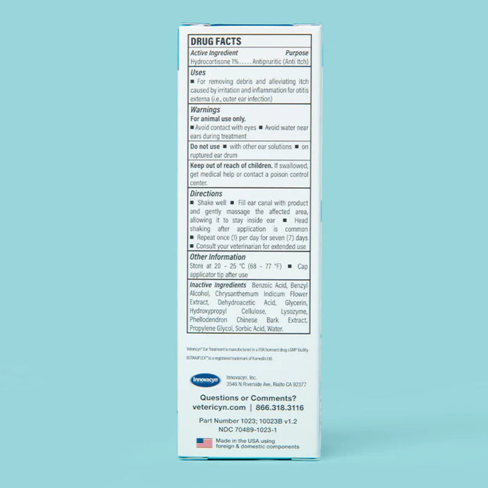 Vetericyn Triple Action Ear Treatment First Aid & Medical - Topicals Vetericyn