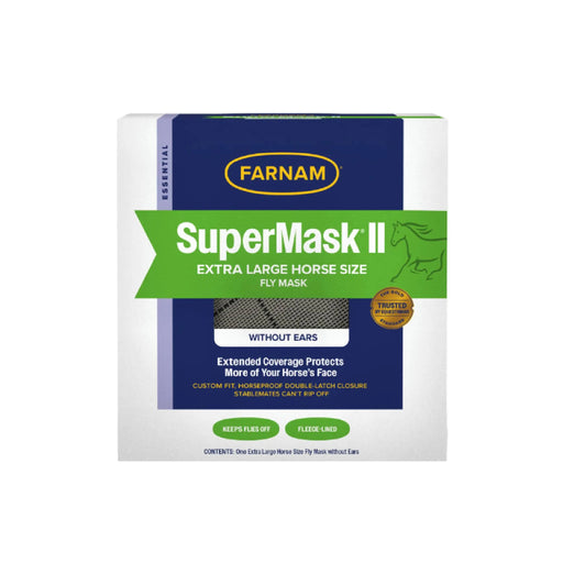 SuperMask II X-Large Horse Fly Mask Equine - Fly & Insect Control Farnam