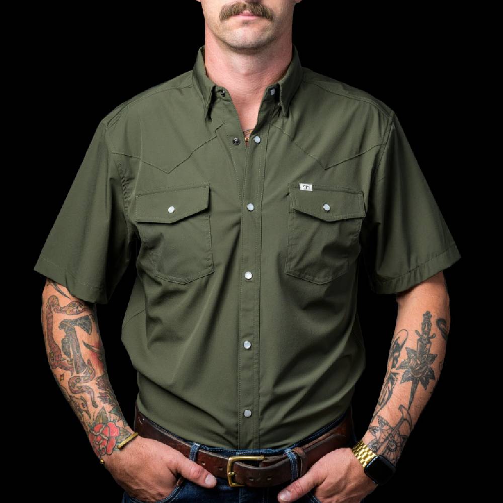 Ferrell Brand Core Snap Shirt MEN - Clothing - Shirts - Short Sleeve Ferrell Brand