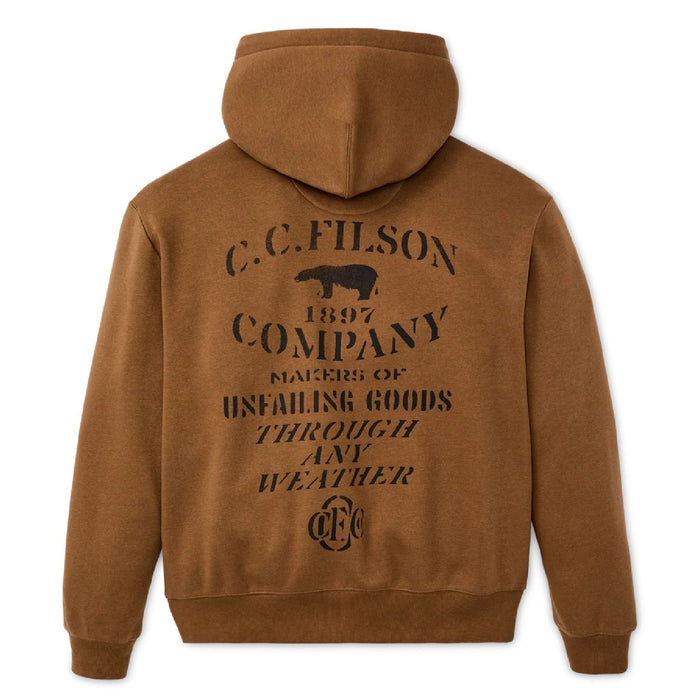 Filson Men's Stencil Graphic Hoodie MEN - Clothing - Pullovers & Hoodies Filson