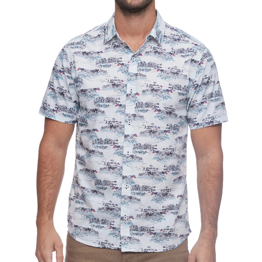 * Flag & Anthem Men's Palmdale Beach Print Shirt - FINAL SALE MEN - Clothing - Shirts - Short Sleeve Flag And Anthem