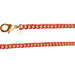 Flat Curb Candy 18" Chain - Hot Pink WOMEN - Accessories - Jewelry - Necklaces Karli Buxton   