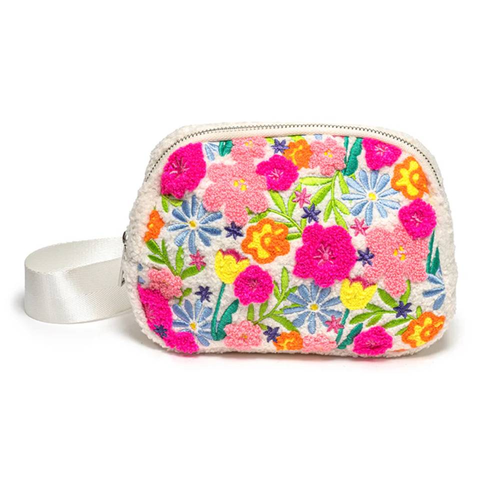 Flowers In Bloom Belt Bag ACCESSORIES - Luggage & Travel - Backpacks & Belt Bags Living Royal   