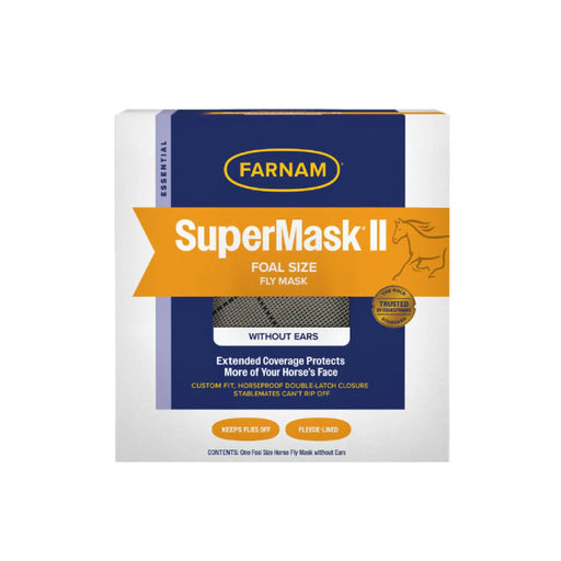 SuperMask II Foal Fly Mask Equine - Fly & Insect Control Farnam
