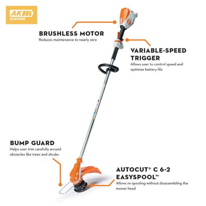 Stihl FSA 60 Battery Powered Grass Trimmer Garden Supplies - Tools & Equipment Stihl Equipment