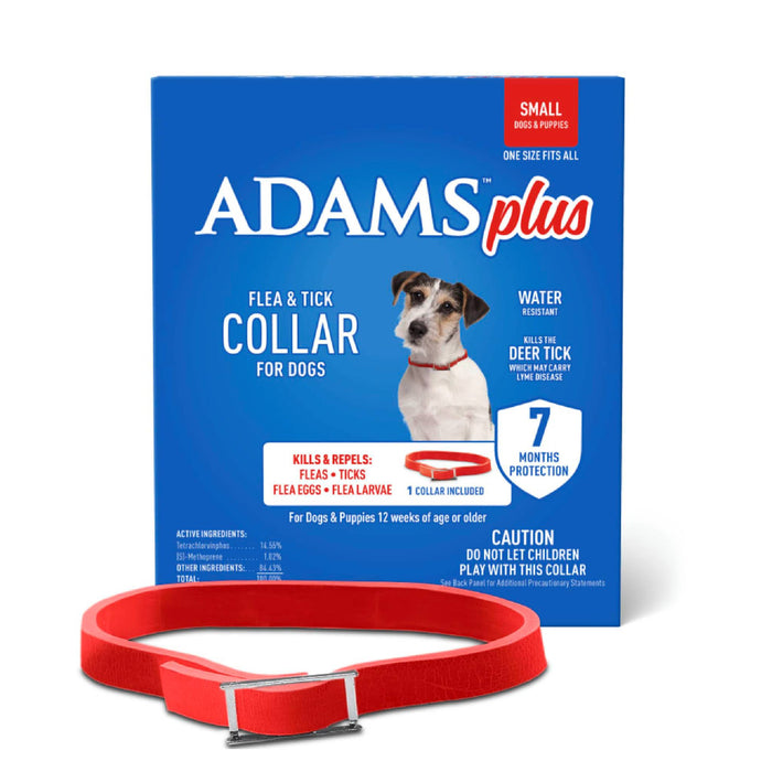 Adams Plus Flea & Tick Collar for Dogs Pets - Pest Control Adams
